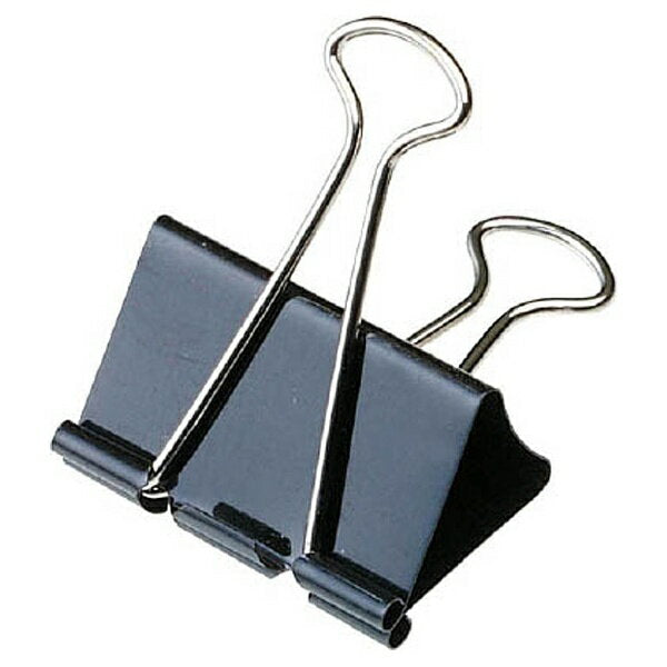 サンケーキコム ダブルクリップ特大 DB-0-BK　4974161003025（10セット）