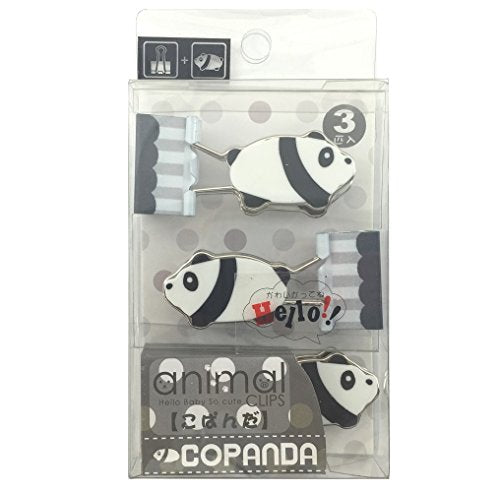 サンケーキコム ダブルクリップ ハローアニマル HAC-CP3 こぱんだ 3個（10セット）