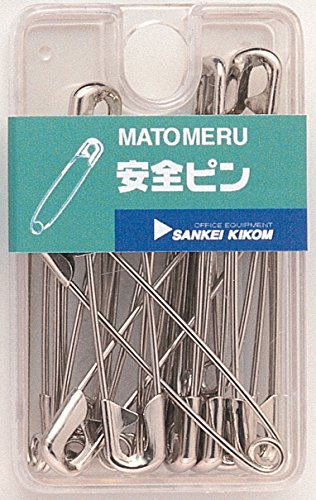 サンケーキコム 安全ピン No.5 MPAN-5 シルバー 18本（10セット）