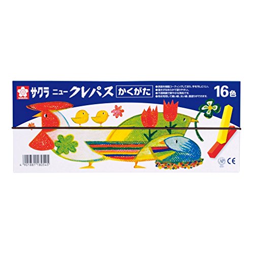 サクラクレパス ニュークレパスかくがた 16色 NEP16（10セット）