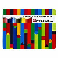 サクラクレパス クーピーペンシル 60色 FY60（10セット）