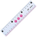 サクラクレパス 小学生文具 直線定規15cm Gジヨウギ15#20 ピンク（10セット）