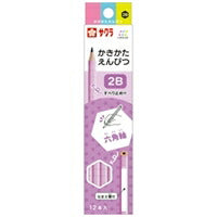 G6ｴﾝﾋﾟﾂ2B#24 カキカタエンピツ２Ｂロッカクラベンダー G6ｴﾝﾋﾟﾂ2B#24 サクラ 4901881236488（10セット）