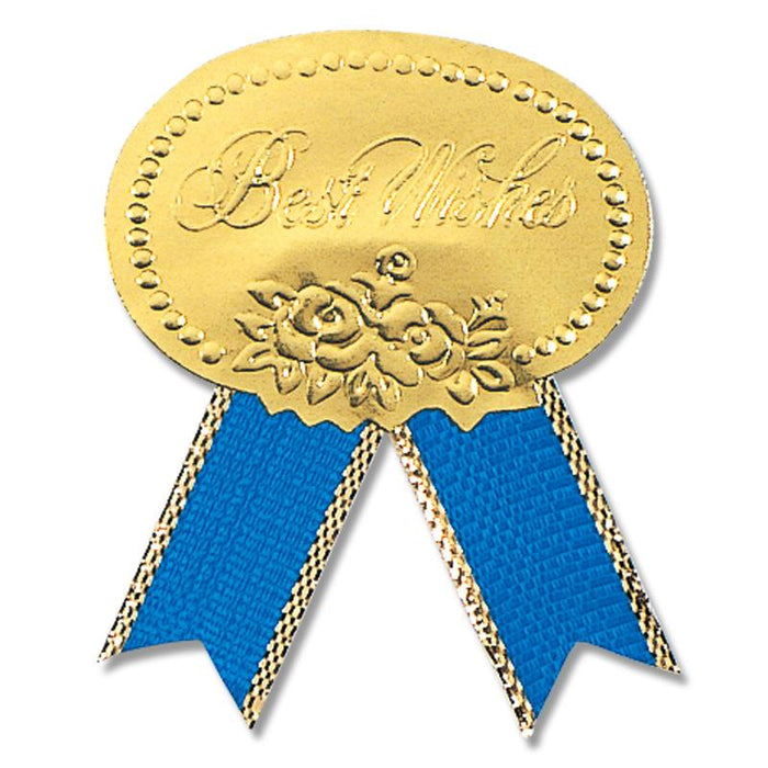 シモジマ リボンベストウィッシュ青Ｍ５４ 7081102（10セット）