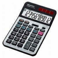 シャープ 実務電卓 ナイスサイズタイプ EL-N942X（10セット）