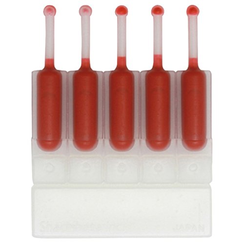 シャチハタ 補充インキ（ブラック11 ブラック16 シール用 データーネーム用） 赤 XLR-11N（10セット）