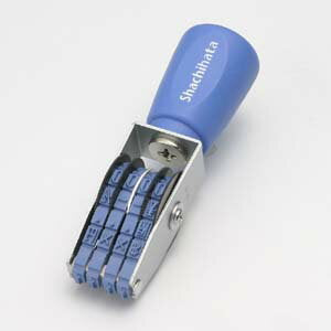 シャチハタ 回転印欧文４連３号 CF-43G　4974052195174（10セット）