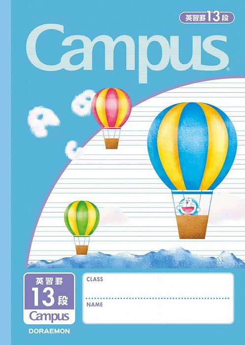 DCC-F13　キャンパスノート ドラえもん 10613201 ショウワノート 4901772115014（10セット）