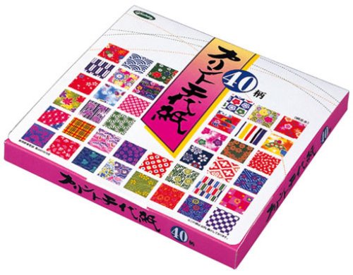 ショウワグリム おりがみ 40柄プリント千代紙 23-1986（10セット）