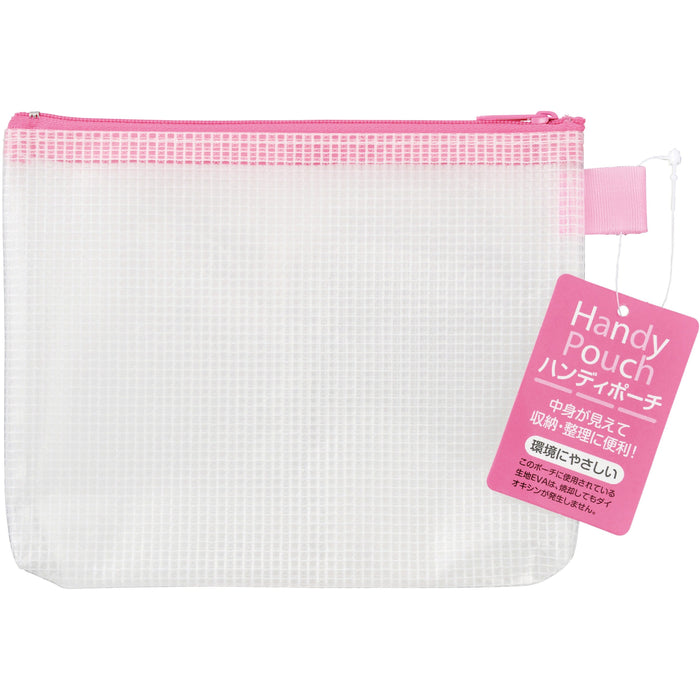 ハピラ ハンディポーチ A6判 ピンク HP303PK ハピラ 4934297012414（10セット）