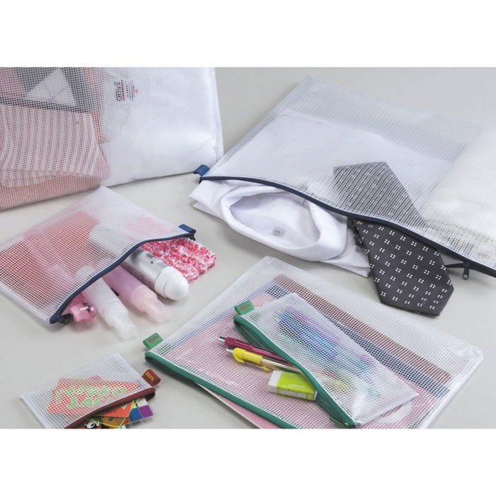 セキセイ メッシュケースＡ５Ｐイリブルー AZ-55P-10　4974214115965