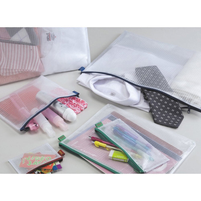 セキセイ メッシュケースＡ５Ｐイリブルー AZ-55P-10　4974214115965（10セット）