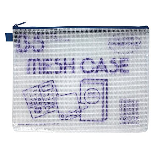 セキセイ アゾン メッシュケース B5タイプ ブルー AZ-65（10セット）