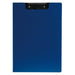 セキセイ クリップファイル 発泡美人 A4-E ネイビーブルー FB-2016（10セット）