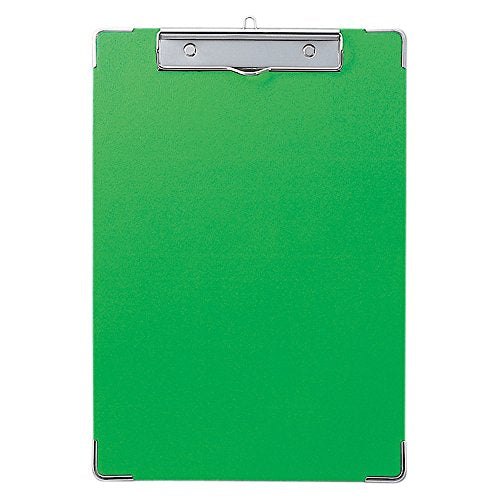 セキセイ カラー用箋挟 A4-E グリーン Y-56C（10セット）