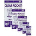 SEKISEI ポジ袋 ネガ袋 ポケット アゾン クリアポケット B7 30枚入 AZ-535AZ-535-00（10セット）