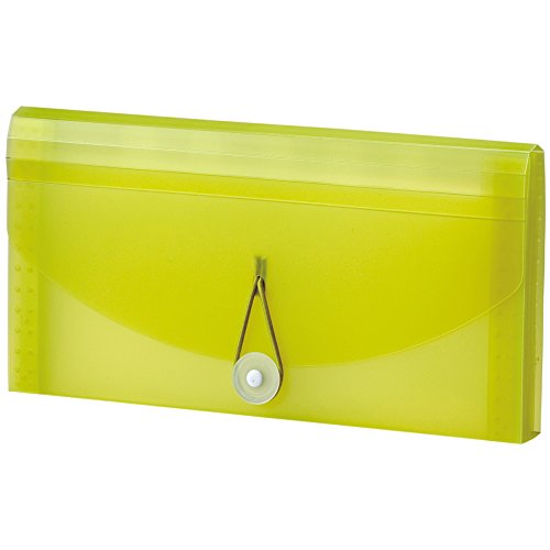 セキセイ セマック ドキュメントファイル 長3（A4 3つ折） ライトグリーン MA-2112（10セット）