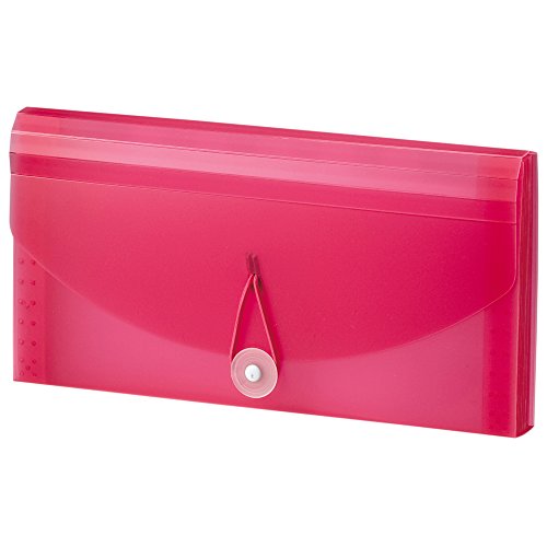 セキセイ セマック ドキュメントファイル 長3（A4 3つ折） レッド MA-2112（10セット）