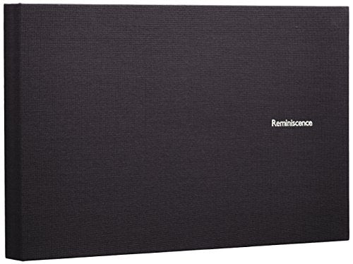 SEKISEI アルバム ポケット ハーパーハウス レミニッセンス ミニポケットアルバム 2Lサイズ 40枚収容 2L 21~50枚 布 ブラック XP-40G（10セット）