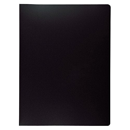 セキセイ プレゼンホルダー スーパークリヤー B4-S 12ポケット ブラック SCH-60（10セット）