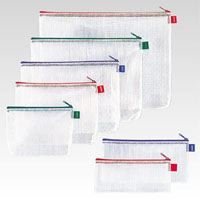 メッシュケース【エコタイプ】B5判【ブルー】 AZ-65E-10（10セット）