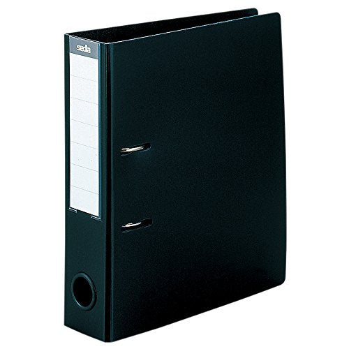 セキセイ ロックアーチファイル レバー式 発泡美人 A4-S ブラック FB-2373（10セット）