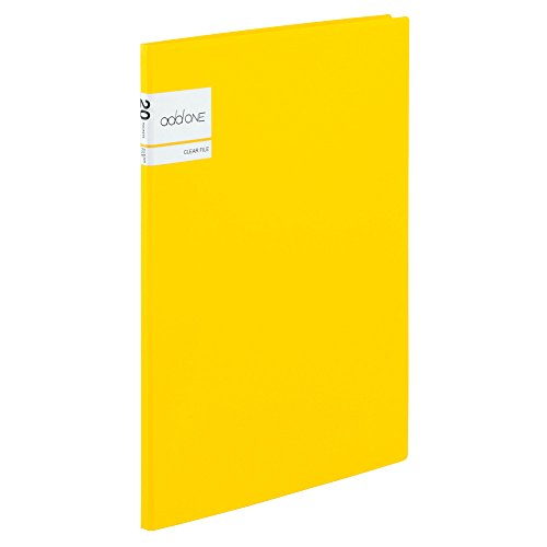 セキセイ アドワン クリヤーファイル A4-S 20ポケット イエロー AD-2021-50（10セット）