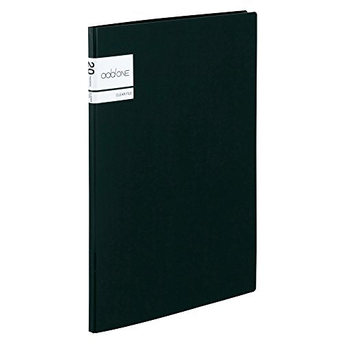 セキセイ アドワン クリヤーファイル A4-S 20ポケット ブラック AD-2021-60（10セット）