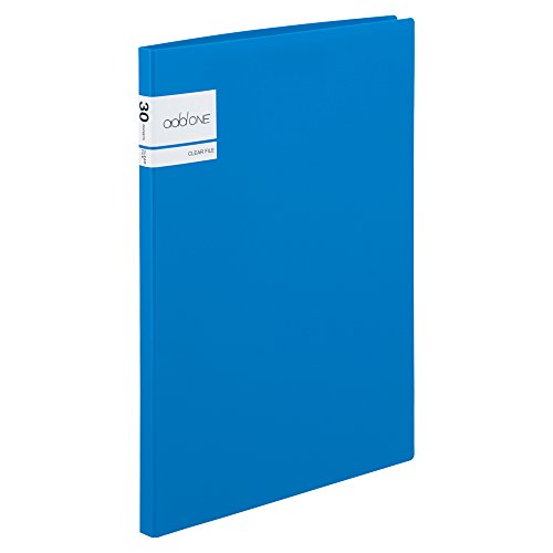 セキセイ アドワン クリヤーファイル A4-S 30ポケット ブルー AD-2031（10セット）