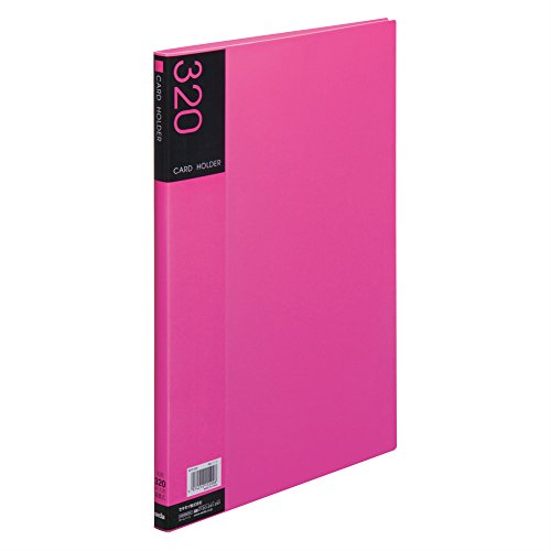 セキセイ 名刺ホルダー（溶着式） 320名 ピンク NPP-320（10セット）