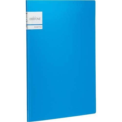 セキセイ アドワン ポケットファイル A4 5ポケット ブルー AD-2645-10（10セット）