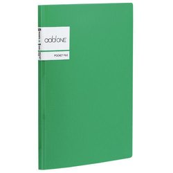 セキセイ アドワン ポケットファイル A5 5ポケット グリーン AD-2655-30（10セット）