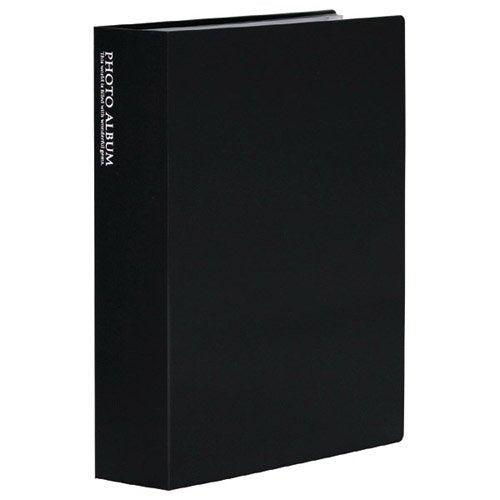 SEKISEI アルバム ポケット フォトアルバム 高透明 Lサイズ 240枚収容 L 201~300枚 ブラック KP-240（10セット）