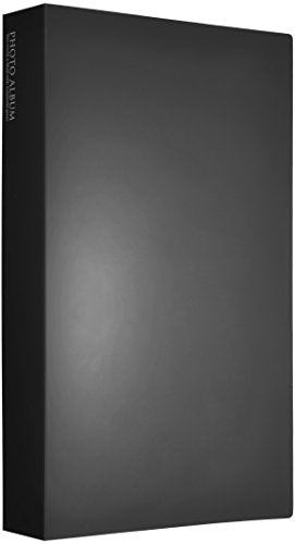 SEKISEI アルバム ポケット フォトアルバム 高透明 Lサイズ 300枚収容 L 201~300枚 ブラック KP-300（10セット）