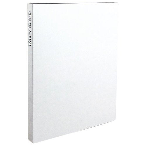 SEKISEI アルバム ポケット フォトアルバム 高透明 Lサイズ 80枚収容 L 51~100枚 ホワイト KP-80M（10セット）