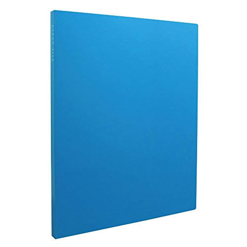 SEKISEI アルバム ポケット クリヤーファイル 高透明 A4-S 20ポケット A4 21~50枚 ブルー KP-2512（10セット）