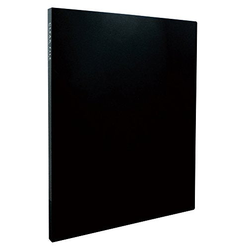 SEKISEI アルバム ポケット クリヤーファイル 高透明 A4-S 20ポケット A4 21~50枚 ブラック KP-2512（10セット）
