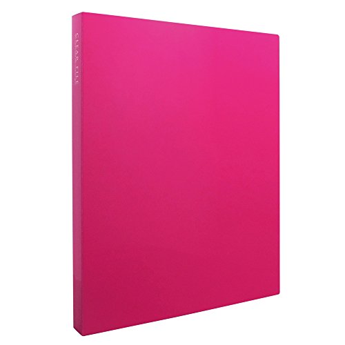 SEKISEI アルバム ポケット クリヤーファイル 高透明 A4-S 40ポケット A4 51~100枚 ピンク KP-2514（10セット）