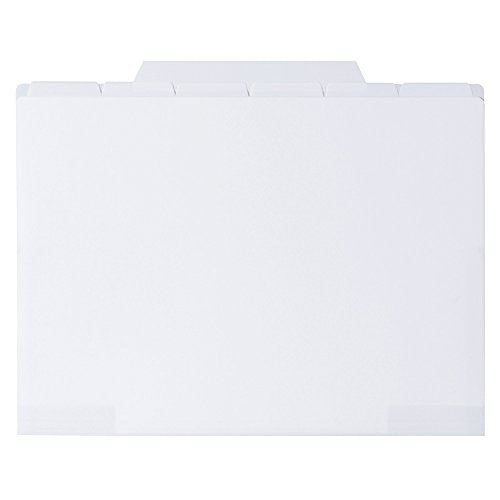 セキセイ アクティフ 6インデックスフォルダー A4 ホワイト ACT-906-70（10セット）