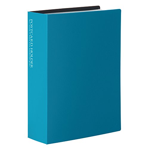 セキセイ ポストカードホルダー ブルー KP-60P-10（10セット）