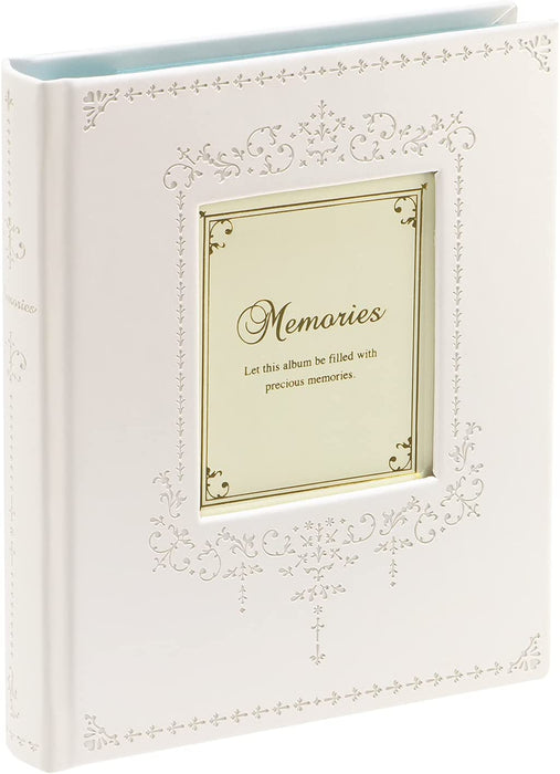 SEKISEI アルバム ポケット ハーパーハウス フレームアルバム L100枚収容 L 51～100枚 ホワイト XP-4700-70（10セット）