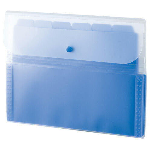セキセイ ドキュメントホルダーA4 13ポケット コバルトブルー ACT-3912（10セット）