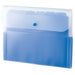 セキセイ ドキュメントホルダーA4 13ポケット コバルトブルー ACT-3912（10セット）