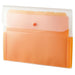 セキセイ ドキュメントホルダーA4 13ポケット オレンジ ACT-3912（10セット）