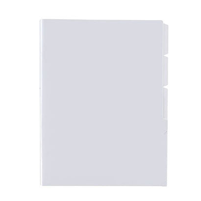 Actif アクティフ 3インデックスホルダー スローインタイプ 3ポケット クリア セキセイ 160-ACT-3935-90 セキセイ 4974214173224（10セット）