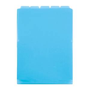 セキセイ アフティフ 5インデックスフォルダー A4 タテ ブルー ACT-915-10（10セット）