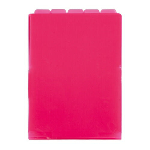 セキセイ アフティフ 5インデックスフォルダー A4 タテ ACT?915 ローズ（10セット）