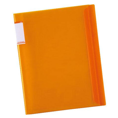 セキセイ ACT-5920 アクティフV フリップクリヤブック A4-S 20ポケット オレンジ（10セット）