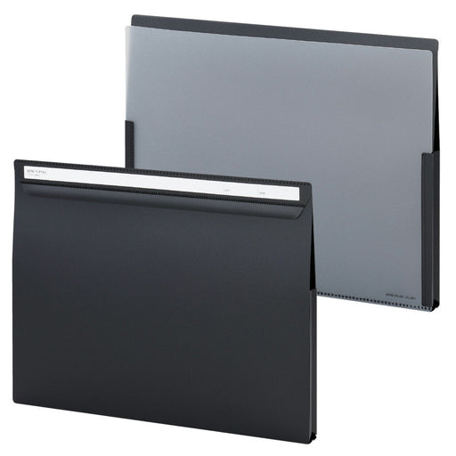 セキセイ フリップファイルＡ４ヨコブラック SEL-2801-60　4974214183681（10セット）