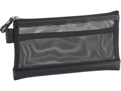 セキセイ ベルポストメッシュケースＰＥＮブラック BP-6636-60　4974214185654（10セット）